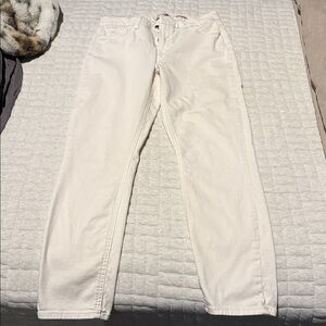 Jen 7 - 7 For All Mankind White Women’s Ankle Skinny Jeans